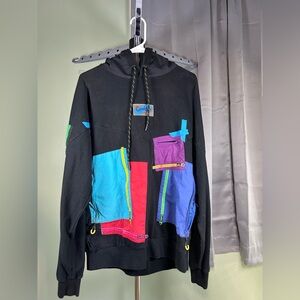Colorful Patchwork cookies Hoodie